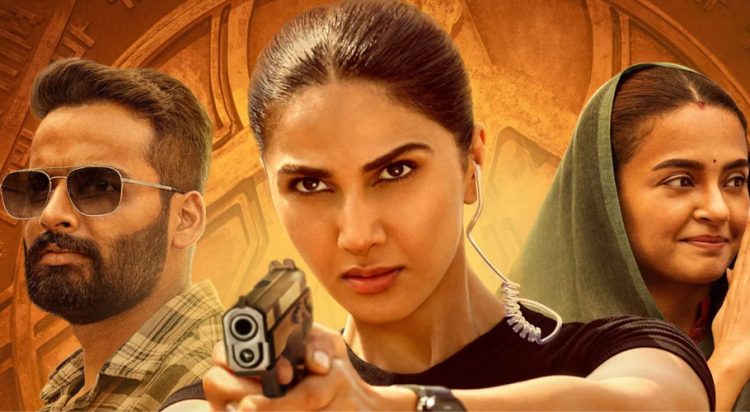 Vaani Kapoor portrays a detective in Mandala Murders, investigating ritualistic killings and secret societies.
(Netflix)