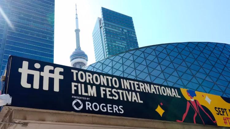 The lineup for the Toronto International Film Festival was announced Monday and includes premieres for films like Wake Up Dead Man: A Knives Out Mystery, The Lost Bus starring Matthew McConaughey and Good Fortune directed by and starring Aziz Ansari. (Chris Pizzello/Invision/The Associated Press)