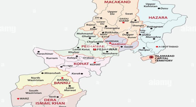 (Khyber Pakhtunkhwa map)
