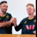 Australian cricketers mock India over refusal to shake hands with Pakistani players. (Screengrab/X)