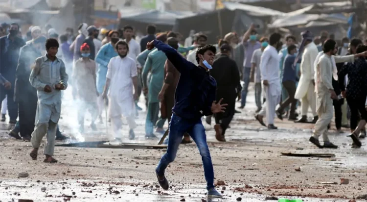 TLP Protest