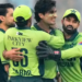 Naseem Shah removed the well set Quinton de Kock•Nov 04, 2025•Associated Press