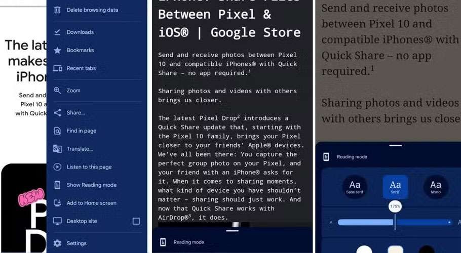 Google Chrome Reading Mode adds voice, highlighting, and customization