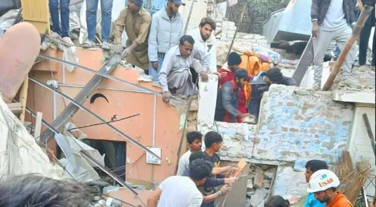 Tragic Gas Cylinder Blast in Islamabad Claims Six Lives, Including Bride and Groom (Image: Aaj News)