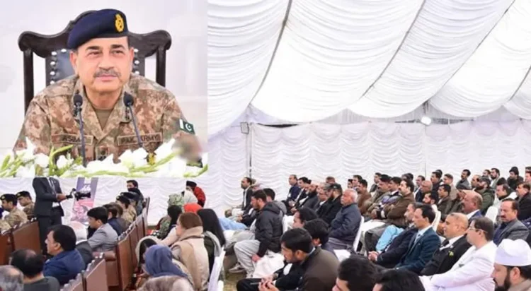 ield Marshal Munir reiterated Pakistan’s political, moral and diplomatic support for the Kashmiri people.  (Image: ISPR)