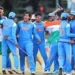 India celebrates its win after beating England in the Under-19 men's World Cup final, Harare, February 6, 2026 (ICC/Getty Images)