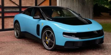 The all-electric Ferrari Luce is expected to be available later this year (Credit: Ferrari )