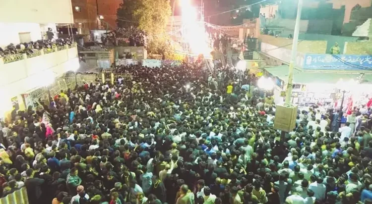 14 mourners injured after vehicle rams into tent during majlis in DHA