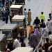 With Chingchis and extended rickshaws already banned, citizens are marooned on roads after public bus operators’ strike.—PPI