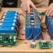 A lithium battery bank connects multiple lithium cells (typically LiFePO₄) or smaller packs in series and parallel to increase total voltage and capacity.
