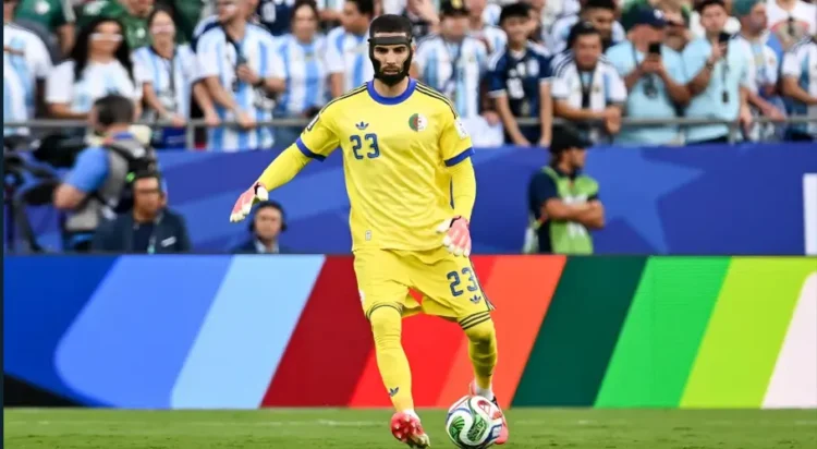 From Zidane’s Son to History-Maker: Algeria Goalkeeper Luca Zidane (Getty Images)
