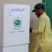 A man votes during the second phase of the Azad Jammu and Kashmir (AJK) Legislative Assembly elections at a polling station in Karachi, Pakistan, August 2, 2026. — Reuters