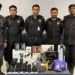 According to customs officials, the luggage of a passenger travelling on Flydubai flight FZ335 was scanned on suspicion, during which suspicious items were detected.